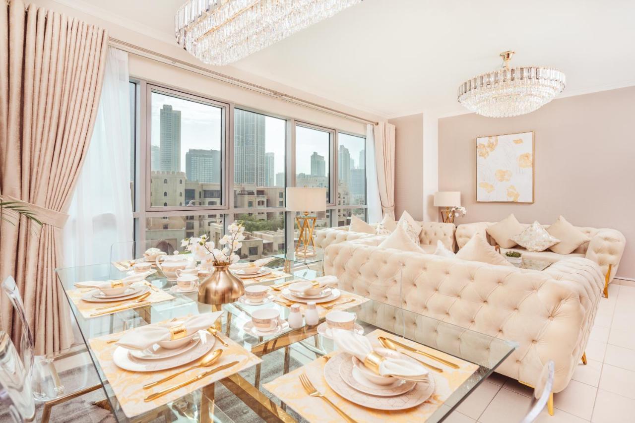 Elite Royal Apartment - Full Burj Khalifa & Fountain View - Magnum 迪拜 外观 照片