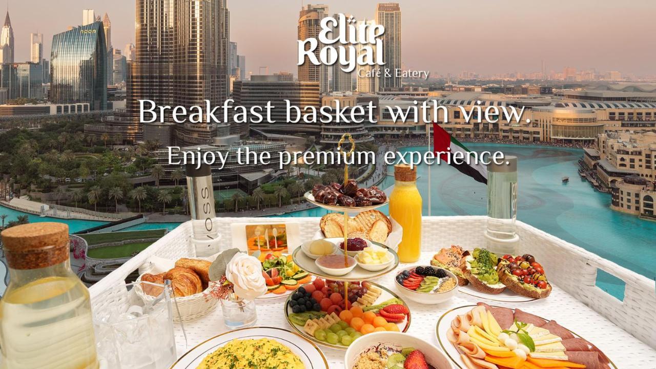 Elite Royal Apartment - Full Burj Khalifa & Fountain View - Magnum 迪拜 外观 照片